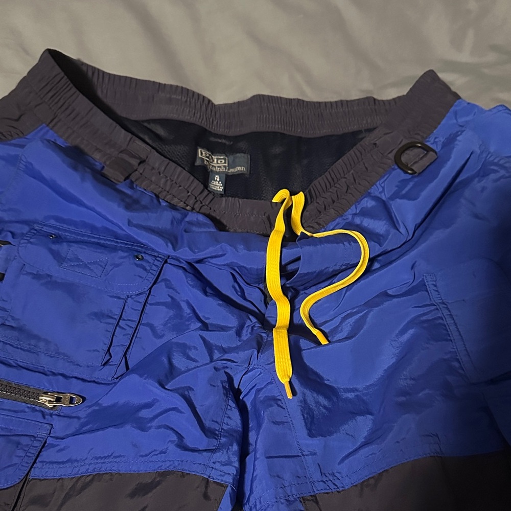 Polo by Ralph Lauren Blue and Black Joggers